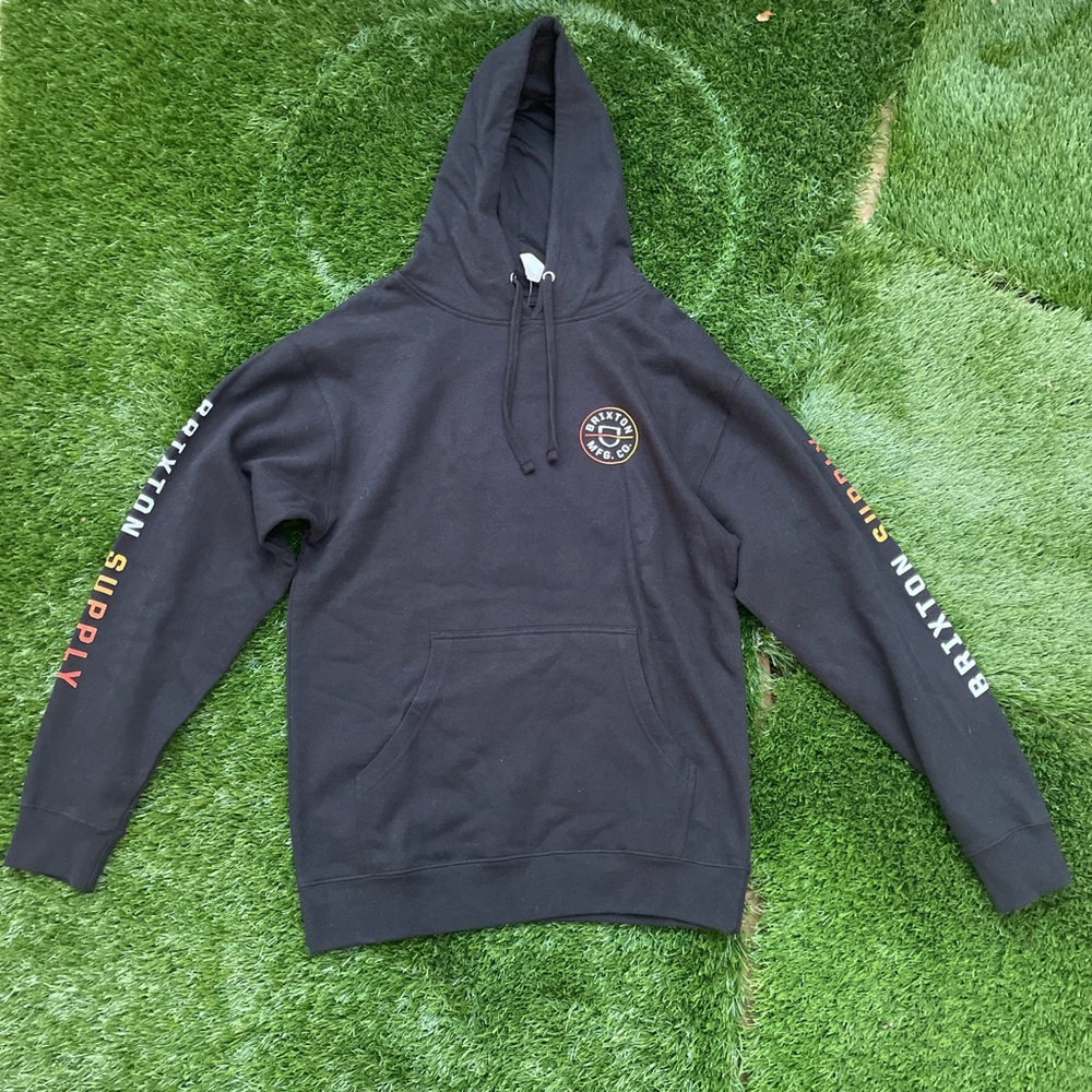 Men’s Brixton black hoodie 
Size M 
BRAND NEW (TAGS ON IT STILL)